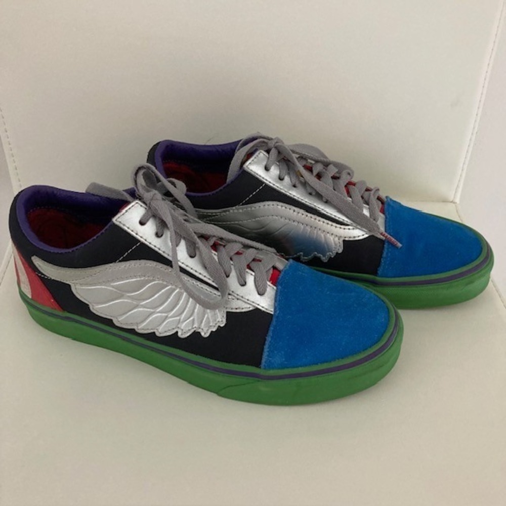 Vans Off The Wall Men's X Marvel Old Skool Shoes - Avengers Multi